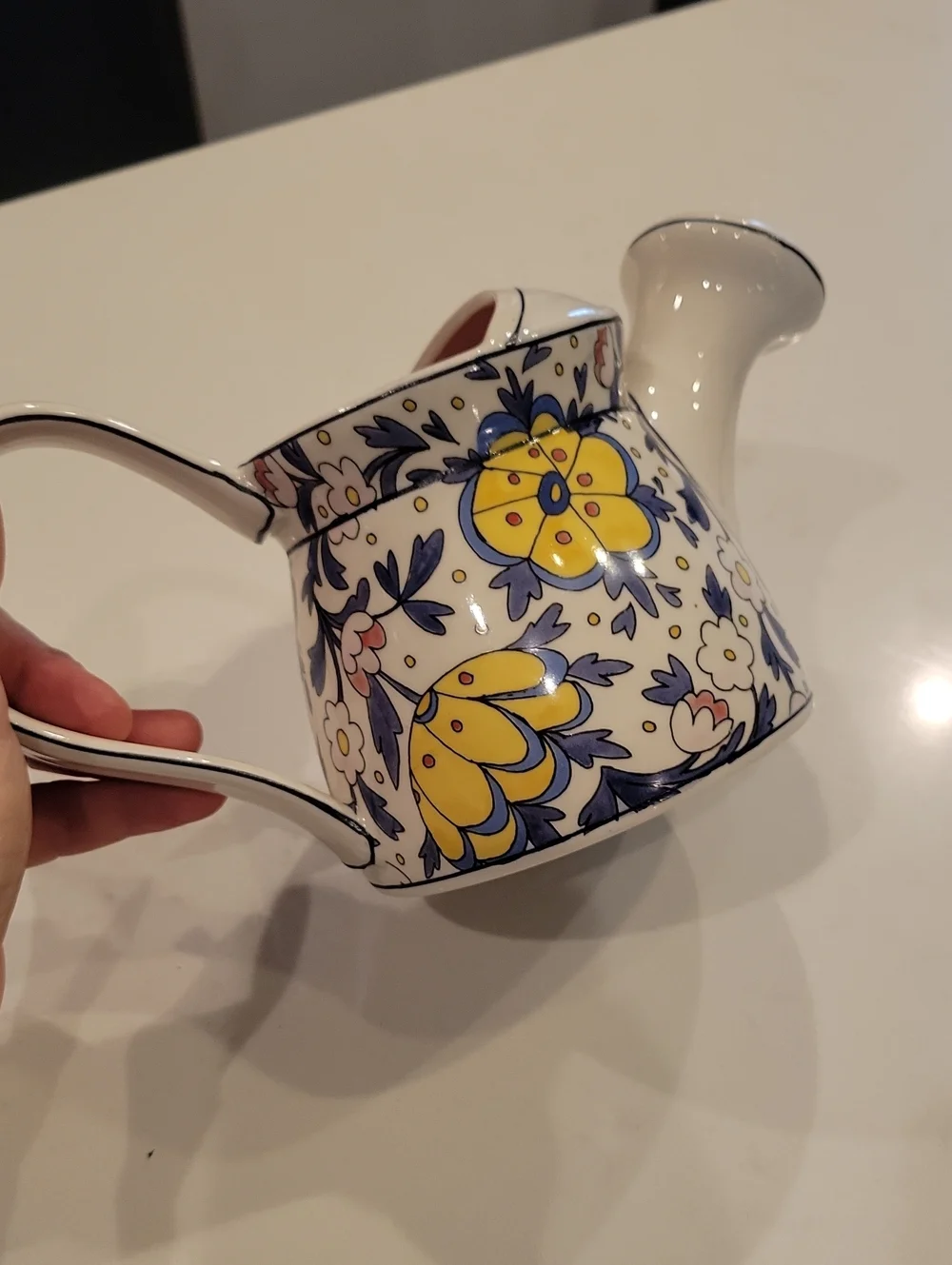Anthropologie Molly Hatch Flower Pot Planter
